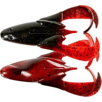 Силикон рыболовный Keitech Noisy Flapper 3.5 (5 шт/уп) к467 black red belly (1551.12.75)