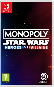 Гра Nintendo Switch MONOPOLY Star Wars Heroes vs Villains (Картридж) (3307216311416)