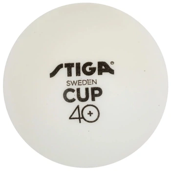 Мячик для настольного тенниса Stiga Cup ABS 12 шт (1110-2510-12) (931161)