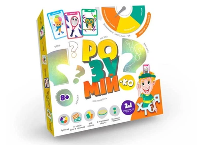 Настольная игра Danko toys Понимай-ка (укр.) (GRZ-01-01U)
