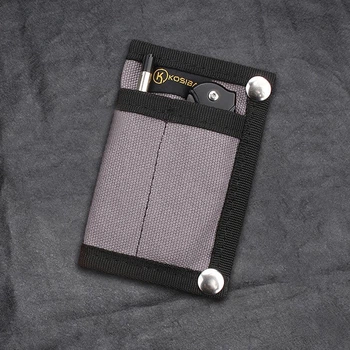 EDC Органайзер поуч кошелек Pouch сумка организатор кордура серый