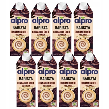 Рослинний напій Alpro Barista Cinnamon Roll кориця 8 x 750 мл