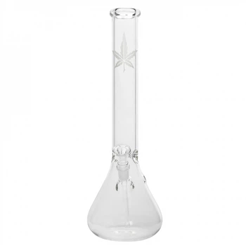 Бонг скляний Leaf Beaker 350mm