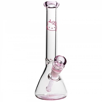 Скляний бонг Hello Kitty Beaker