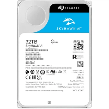 Жесткий диск 32 TB Seagate SkyHawk AI (ST32000VE000)