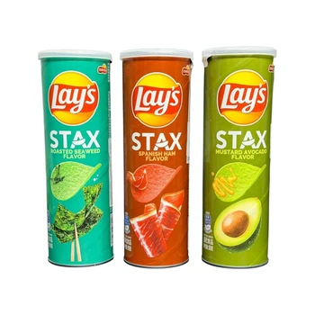 Чіпси Lay‘s Stax MIX Flavours 90 грам (набір 3 штуки)