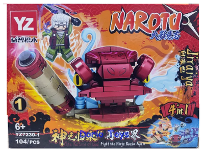 Конструктор Наруто Ніндзя Джірайя та Тоад ABC Naruto Ninja Jiraiya & Toad