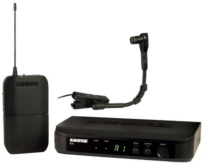 Bezprzewodowy system mikrofonowy Shure BLX14E/B98 z mikrofonem (42406246903)