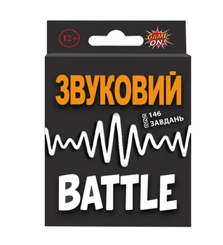 Настольная развлекательная игра "Звуковой Battle" 2294_C GAME ON, в коробке (4820266222802)