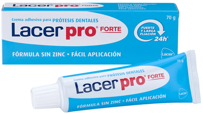 Крем для фіксації зубних протезів Lacer Pro Forte 40 г (8470001837479)
