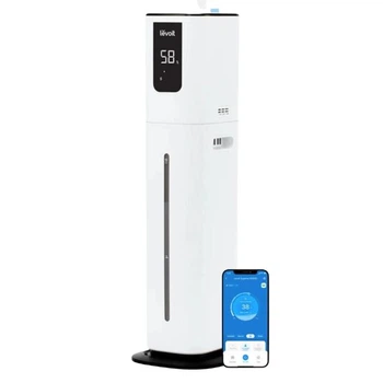 Увлажнитель воздуха LEVOIT OasisMist 1000S Smart ультразвуковой, резервуар 10 л, с холодным туманом и управлением через приложение, для больших помещений