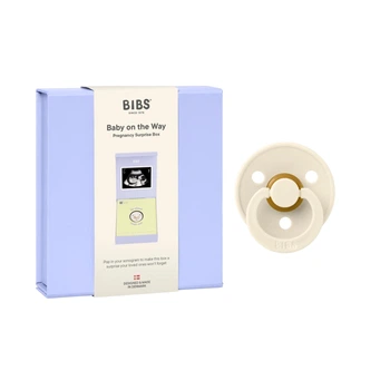 Подарочный box для объявления о беременности BIBS Ivory