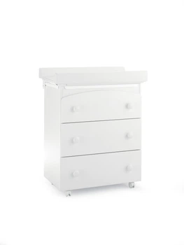 Дитячий комод пеленальний Azzurra Design Bagnetto Bianco білий