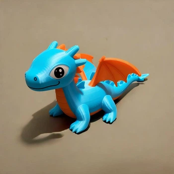 Декоративная фигурка “Дракон” | Интерьерный декор и игрушка для дома