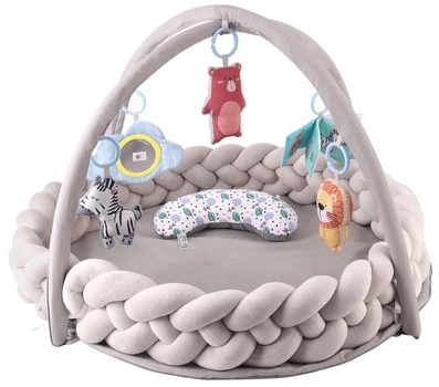 Mata sensoryczna TinyMini edukacyjna Warkocz 8676 (5907090700955)