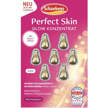 Капсулы-концентрат для идеального цвета лица Schaebens Konzentrat Perfect Skin 7 шт