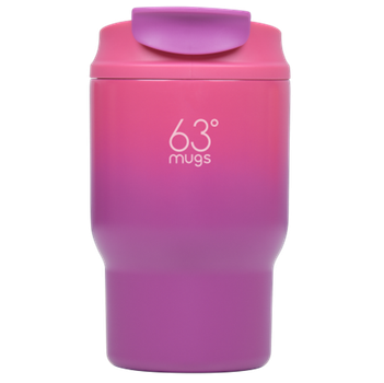 Термочашка для кофе с крышкой нержавеющая сталь 360 мл 63mugs Drive Raspberry Pomegranate
