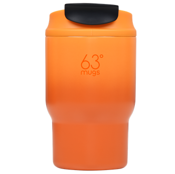 Термочашка 63mugs Drive 360 мл. Orange Black