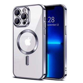 Чехол Fiji Chrome для Apple iPhone 12 Pro с MagSafe и защитой камер Grey