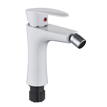Смеситель для биде Plamix Cezar-002 SET White (с подводкой) (PM0731)