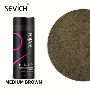 Камуфляж для волос Sevich Medium Brown к пудра для волос средство от залысин средство для густоты волос