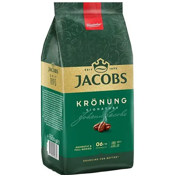 Кофе зерновой Jacobs Kronung 1кг