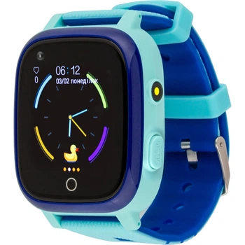 Смарт-годинник Amigo GO005 4G Wi-Fi Kids waterproof Thermometer Blue (747017)