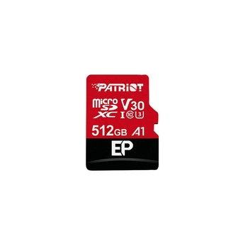 Картка пам'яті Patriot 512GB microSD class 10 UHS-I U3 (PEF512GEP31MCX)