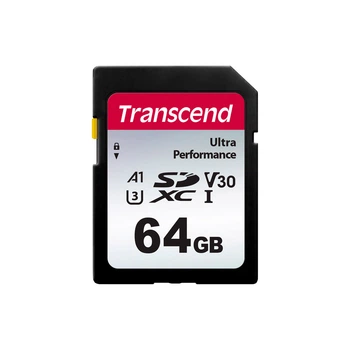 Картка пам'яті Transcend 64 GB SD class 10 UHS-I U3 4K (TS64GSDC340S)