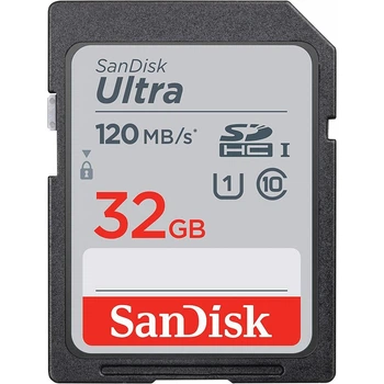 Картка пам'яті SanDisk 32GB SDHC class 10 Ultra (SDSDUN4-032G-GN6IN)