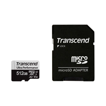 Картка пам'яті Transcend 512 GB microSDXC class 10 UHS-I U3 A2 (TS512GUSD340S)