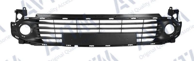 Решетка в бампер AVTM Renault Clio 13-16 средняя з отв. ПТФ Рено Клио АМ0038866