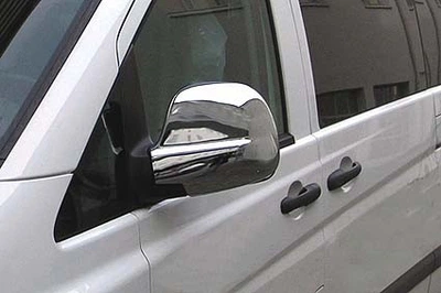 Накладки на дзеркала Mercedes Vito/Viano W639 2003-2010 пластик 2шт Автомобільні декоративні накладки АМ0035775
