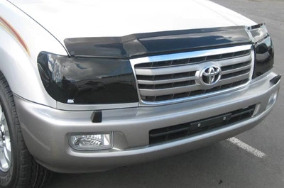 Дефлектор капота мухобойка Lexus LX 470 98-04 HIC черная Лексус ЛХ 470 АМ00070131