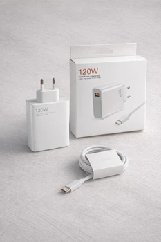 Зарядное устройство USB 120W + кабель Type-C | Быстрая зарядка для телефона Xiaomi Samsung iPhone