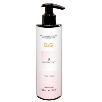 Парфумований лосьйон для тіла Dolce & Gabbana 3 LImperatrice, 200 мл