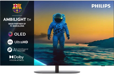 Телевизор 55" Philips 55OLED820/12 OLED 4K 144Hz Smart Google TV Black Ambilight