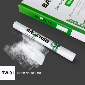 Восковий олівець для реставрації меблів Barchen 01 білий арктичний