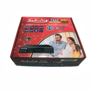 Ресивер Т2 Satcom 555 HEVC Lan
