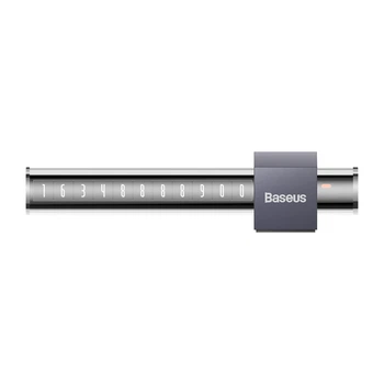 Автовизитка Baseus Parking Plate Grey (CNHM020014)