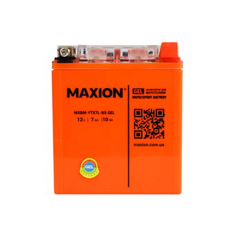 Мото акумулятор MAXION (HUAWEI) 24MXBM-YTX7L-BS GEL (12V, 7Ah, 135A, -/+)