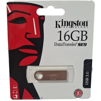 Флеш память 16Gb Kingston DT SE9 USB3.0 metal (59520)