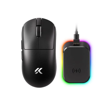 Ігрова бездротова мишка MCHOSE A7 V2 Ultra+ / PAW3950 / 8000Hz / 42 000 DPI / Black / Чорний