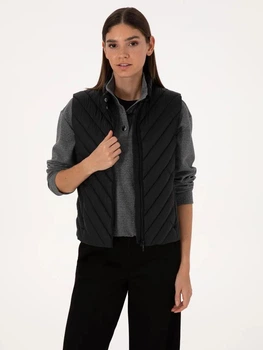 Теплий жилет жіночий Pierre Cardin G022SZ0MS-000-2314445(Siyah) 38 Чорний (8683859259076)
