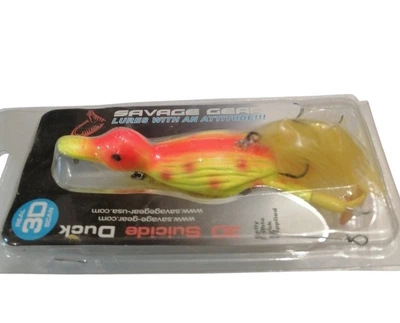 Воблер Savage Gear 3D Suicide Duck Yellow Red
