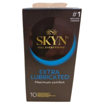 Презервативи Skyn Extra Lubricated безлатексні з додатковим змащенням 10 шт