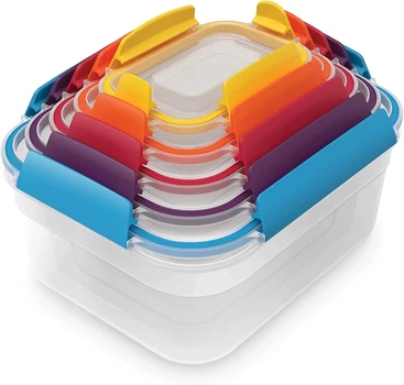 Пластикові контейнери для зберігання Joseph Joseph Nest Lock х 5 шт Multicolor 81081 (01000677)
