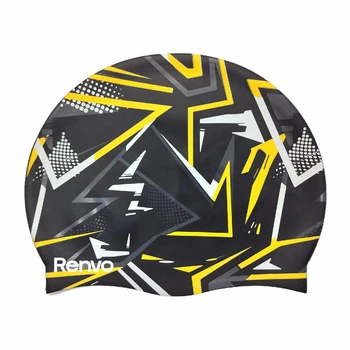 Шапочка для плавания Renvo Kerio взрослая разноцветная для бассейна (2SC150-0108)