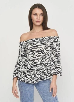 Блуза жіноча зебра H&M 32р (0786906 )