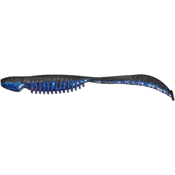 Силикон рыболовный Reins Curly Shad 3.5 B11 Blue Belly (11 шт/уп.) (1552.09.07)